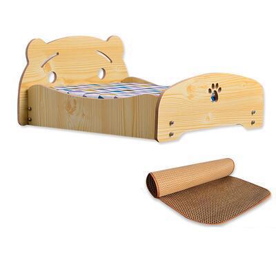 China Breathable Indoor Pet Products Luxury Modern Wooden Dog Sleeping Bed Pet Bed for sale