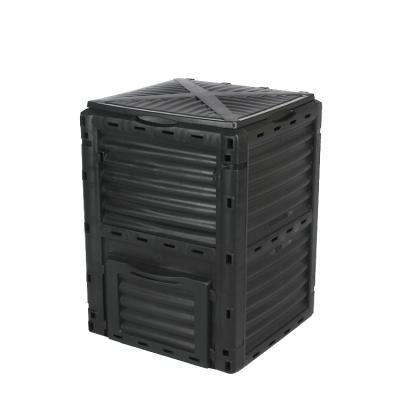 China Outdoor Garbage Converter Stored Plastic Bucket As Fermenter Garden 220l Secondary Compost Bin for sale