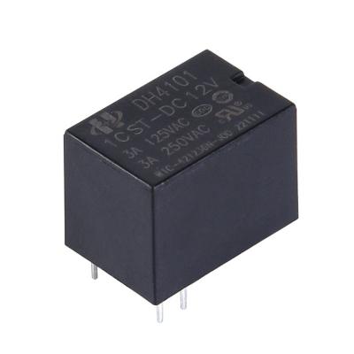 China DH4101 PCB signal relays 5v 9v 12v 24v 48V communication relay 5 pin sealed general purpose relay 5A for sale