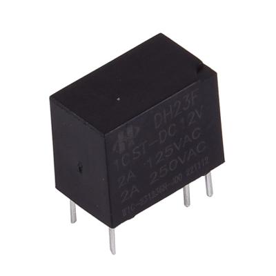 China Sealed relays 23F 6pin for communication relay PCB 3v 5V 9v 12v 24v general purpose relay 2A telecommunication for sale