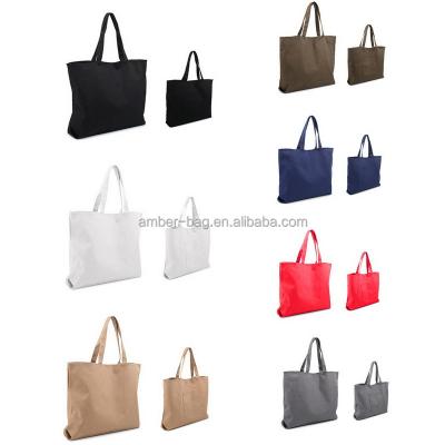 China Promotional Canvas High Quality Durable Cotton Tote Bag for sale