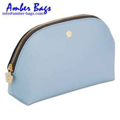 China High End PU Saffino PVC, PU Leather Dome Cosmetic Bag, Make Up Bag AM-1690 for sale