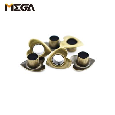 China Viable promotion hot sale for shoes gold plating for stationery hardware accessories supply eyelets button rivet eyelet metal eyelet for sale