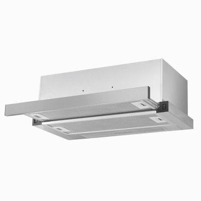 China Household High Quality And Low Price 70Cm Hood Modern Type Aluminum Filter Telescopic Cooker Hood for sale