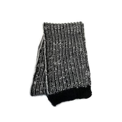 China Winter Fashionable Two Stripes 100% Color Newest Winter Fashion Long Scarf Warm Acrylic Scarf for sale