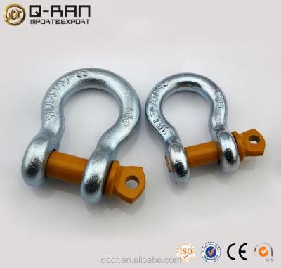 China Conecting Heavy Duty Customized Color G209 Shackle With Spray Paint for sale