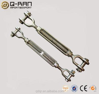 China US Connecting Type Galvanized Drop Forged Jaw And Jaw Lantern Rigging for sale