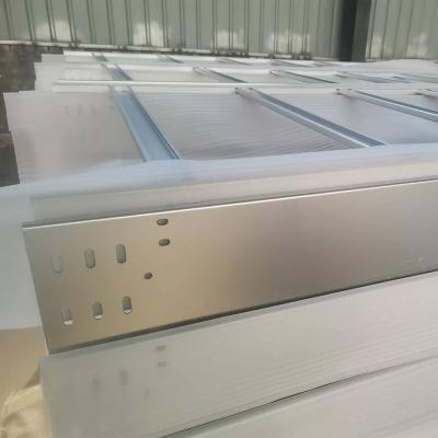 China Silver Cable Support Tray For Streamlined Cable Management Industrial Cable Tray for sale