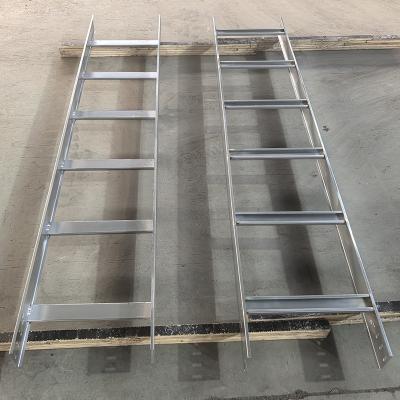 China Fire Resistance Steel Ladder Tray For Optimal Ventilation Electric Cable Trunking for sale