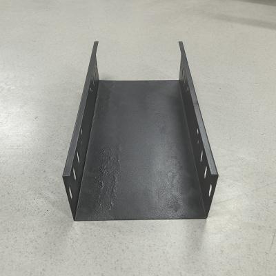 China 50mm X 25mm Cable Tray Slotted Support System Medium Duty Load Capacity For Maximum Cable Protection for sale