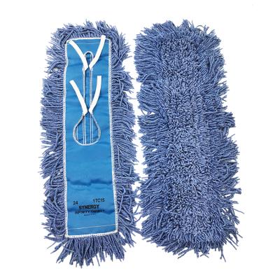 China 70% Polyester 30% Cotton Cheap Price Microfiber Tools Replacement Cotton Mop Eco Friendly Pad for sale