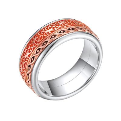 China CLASSIC China Fashion Custom Combination Of Ring Can Transform Eco-friendly Material 8MM RB00308 for sale