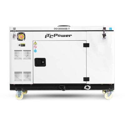 China 10kw 10kva silent water cooled diesel generator with 14L factory price for sale