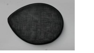 Chine 100% base de raidissement forte de Sinamay, 3 couches de Sinamay de base faite sur commande de casque pour le chapeau de dames à vendre