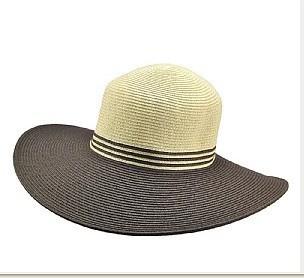 China Protective Paper Fedora Hats For Women , Fashion Floppy Paper Braid Hats For Beach for sale