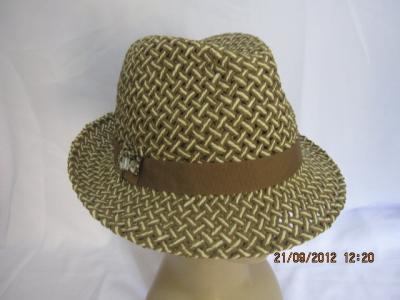 China Fashion Women Straw Hats, Ladies' Woven Paper Hat with Ribbon Band and Buckle Belt for sale