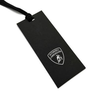 China Viable New Design Shoe Name Print Shirt Neck Garment Label Custom Paper Hang Tag for sale