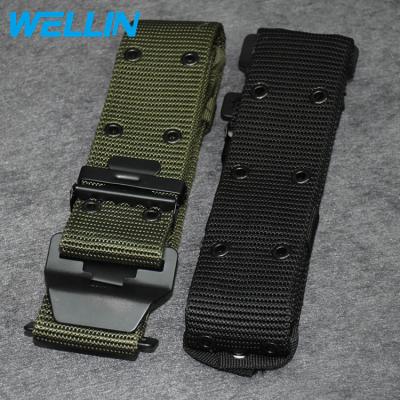 China Wholesale Durable High Strength Durable Men's Leisure Daily Style Outdoor Nylon Military Duty Tactical Belt for Men for sale