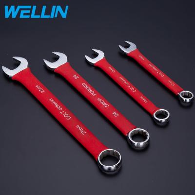 China High Quality Strong Power Colorful Combination Forged Steel Thin Spanner Wrench With Stocks for sale