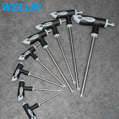 China 16Pcs Outdoor Hot Sale T-Handle Ballpoint Pen Torx Hex Key Set With Plastic Box for sale