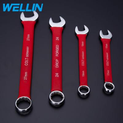 China Wholesale Custom Strong Power Professional Auto Repairing Chrome 8mm Combination Wrench Tool With Plunge Handle for sale