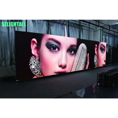 China P2.5 Indoor LED Display Panel Large Screen 640x640mm Aluminum Die Casting Cabinet HD High Brightness LED Screen for sale