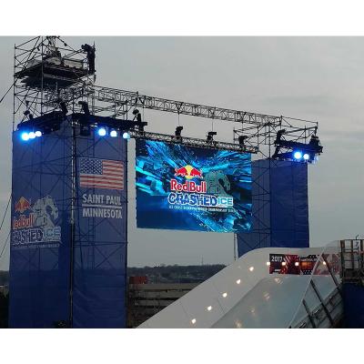 China Outdoor Waterproof Full Color LED Display Panel SMD RGB P3 LED Display Digital Sign 576x576mm for sale