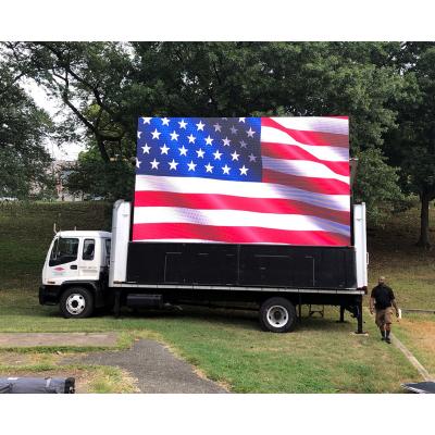 China Outdoor P3.9 P4.81 LED Panel Outdoor Led Screen Panel Waterproof Rental For Truck for sale