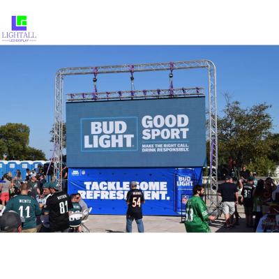 China Outdoor full color outdoor waterproof P6 advertising led screen stand large billboard outdoor led display for sale