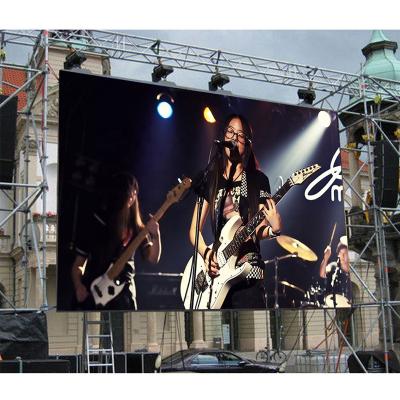 China Outdoor Waterproof Full Color Outdoor Cabinet 576*576mm P6 LED Display Screen For Advertising for sale