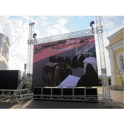 China Outdoor Three Year Warranty LED Screen 640x640mm High Brightness SMD3535 P10 Full Color Waterproof LED Display Panels for sale