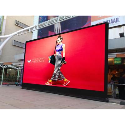 China Large Outdoor Aluminum Die Casting LED Display Cabinet LED Video Wall Price P4 P5 P6 P8 P10 Advertising Billboard for sale