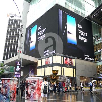 China OUTDOOR 90 Degree Waterproof Digital P6 P5 P8 P10 RGB Advertising Billboard Outdoor Full Color Led Display Screen for sale