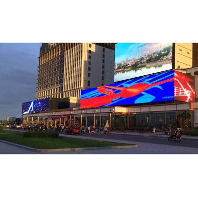 China outdoor sign video led board P6 P8 P10 led street full color led display commercial hd digital advertising led display screen for sale