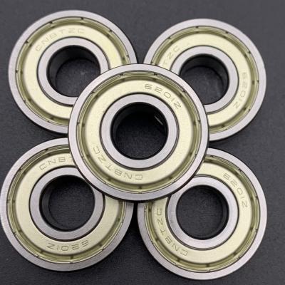 China 6201 ZZ Bearing Deep Groove Single Row Fan Motor Bearing 12 X 32 X 10 for sale