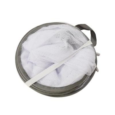 China Salon Clothes Drying Basket Hanging Clothes Drying Net Pocket Thickened Anti-deformation Cardigan Drying Rack Socks Sweater Drying Bag for sale