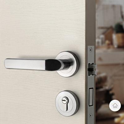 China Durable High Security HS Factory Direct Stainless Steel Door Locks China Wood Handle Lock for sale