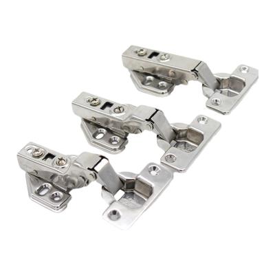 China Easy Installation HS 304 Stainless Steel Cabinet Furniture Adjustable Hydraulic Damping Hinges for sale