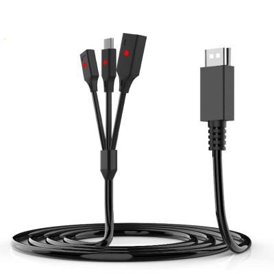 China 3 in 1 Type C Charging Cable for Nintend Switch J-C Console / Nintend Switch JYS-NS190 Controller for sale