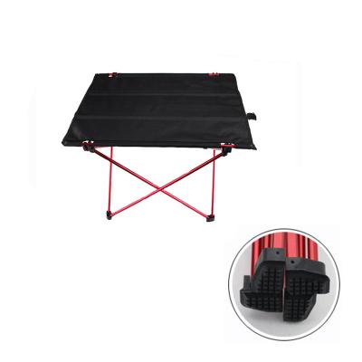 China Best Free Samples Outdoor Leisure Furniture Modern Choice Round Ultralight Large Stable Aluminum Alloy Folding Camping Table Medium Table for sale