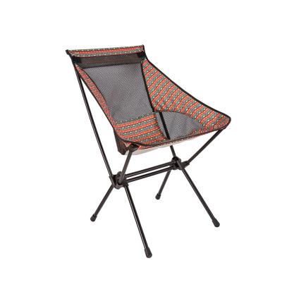 China A modern classic outdoor product promotion model thicker aluminum foldable picnic tube folding lounger camping chair for sale