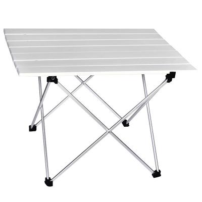 China Modern High Quality Hard-topped Camping Aluminum Beach Portable Non-Slip Outdoor Detachable Click Lock Folding Table for Supply Patio for sale