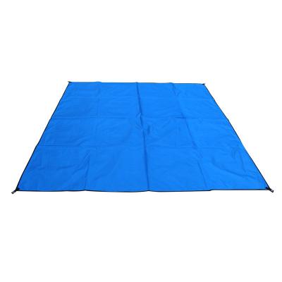 China Outdoor Camping Covering Waterproof Sandfree Beach Blanket Picnic Blanket 210T Ripstop Contract Material Pocket Picnic Hiking Cushion For Sale for sale