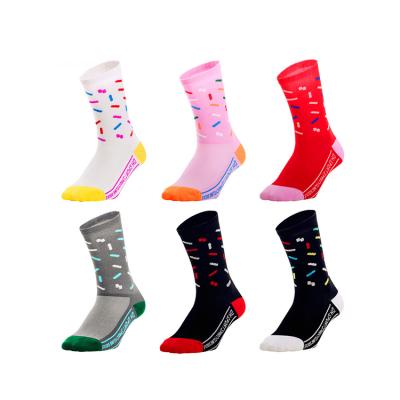 China Athletic Cycling Socks Women Professional Running Sports Men Increasing Cycling Compression Socks for sale