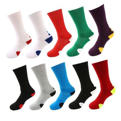 China High Quality Sports Regular Basketball Socks Custom Elite Tennis Socks With Logo Mens Socks for sale