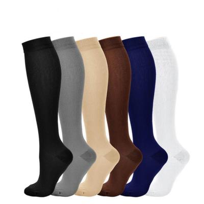 China Compression Solid Color Sports Socks Solid Color Running Socks Men's Socks Viable for sale