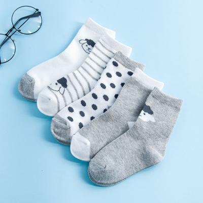 China Cute Animal Cozy Summer Toddler Socks Best Cotton Baby Viable Crew Socks For Kids for sale