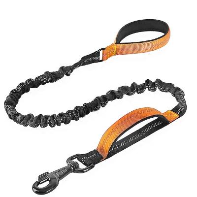 China DETACHED Bungee Short Lead Makes It Easier To Order Thoughtful Hands Free Anti-Tear Bungee Short Dog Leash for sale