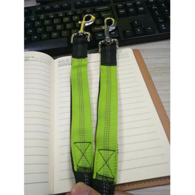 China Customized logo factory hands free dog leash DETACHED nylon bungee leash for dog running for sale