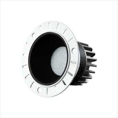 China WeiYe 2021 New Design Modern Round Trimless SMD 7W 10W 12W 15W LED Downlight Gold Anti-glare Deep White Black Silver Color Gypsum Chrome for sale